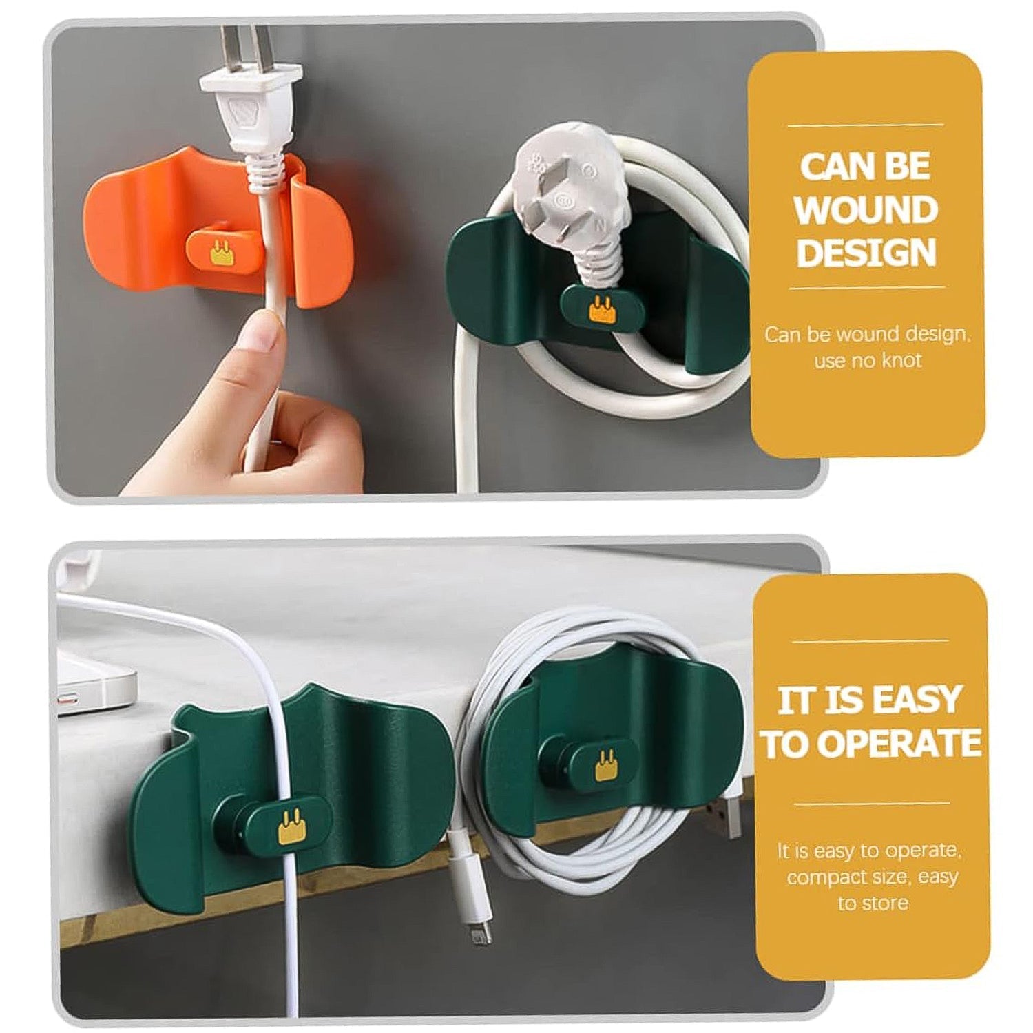 Wall Mounted Plug Holder Hook (1 Pc) Wall Mounted Plug Holder Hook (1 Pc)